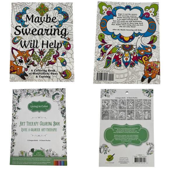 Stress-Relief Adult Coloring Book - Relax & Unwind: Intricate Mandalas Bundle 4 - Picture 15 of 16